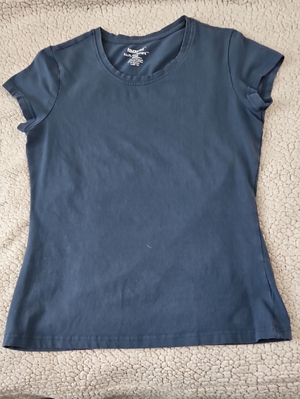 Women's Cap Sleeve Crewneck T-shirt - Size M